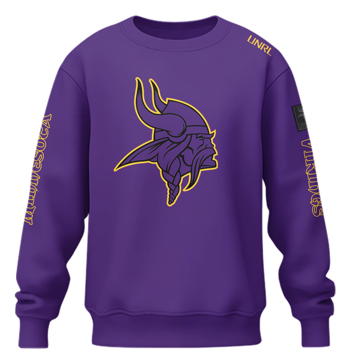 Premium Minnesota Vikings Merch - Limited Edition Viking x UNRL Vol 4 Sweatshirt 2025 - Gear Up For Game Day