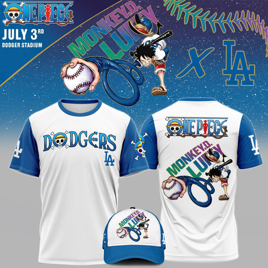 (Buy 1 get 1)_ONE PIECE Night with the Los Angeles tshirt