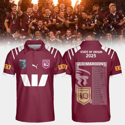 Queensland Maroons Polo & Cap Champion