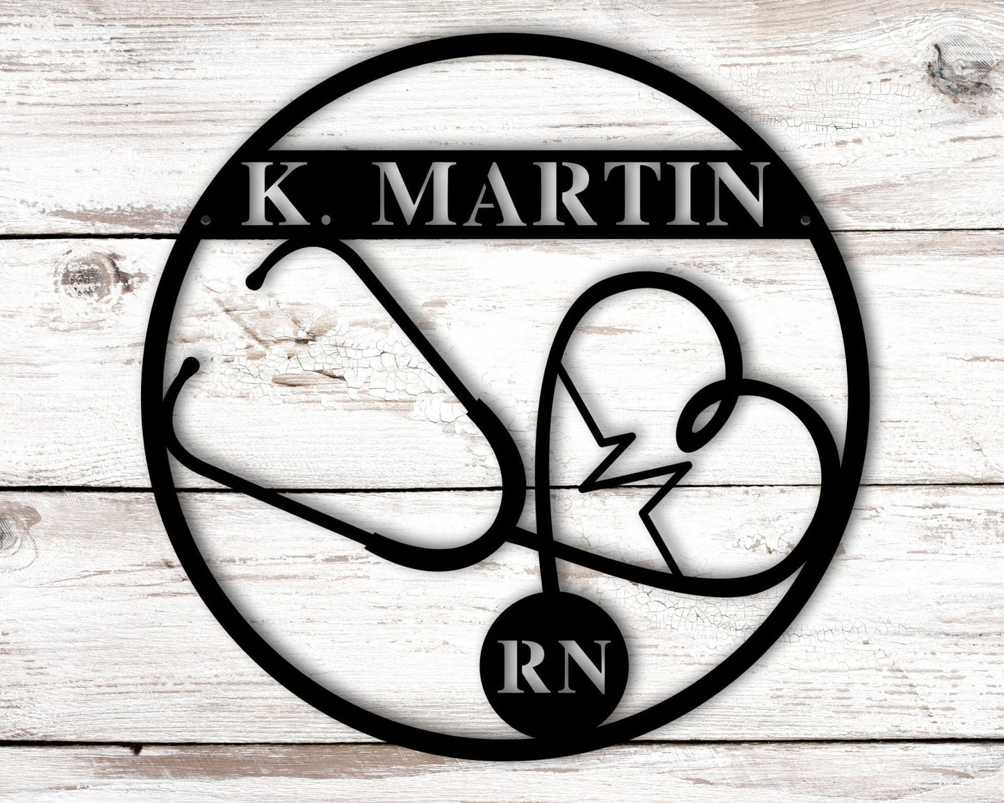 Personalized Doctor Sign Gift, Custom Metal Signs, RN Gifts, Nurse Gifts, LPN Gifts, CNA Gifts, Doctor Gift, Personalized Nurse Sign