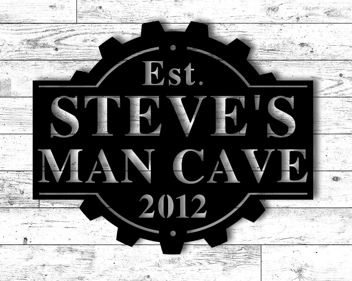 Custom Metal Man Cave Sign, Man Cave Decor, Man Cave Metal Signs, ManCave Sign, Personalized Man Cave Sign Metal, Custom Man Cave Sign