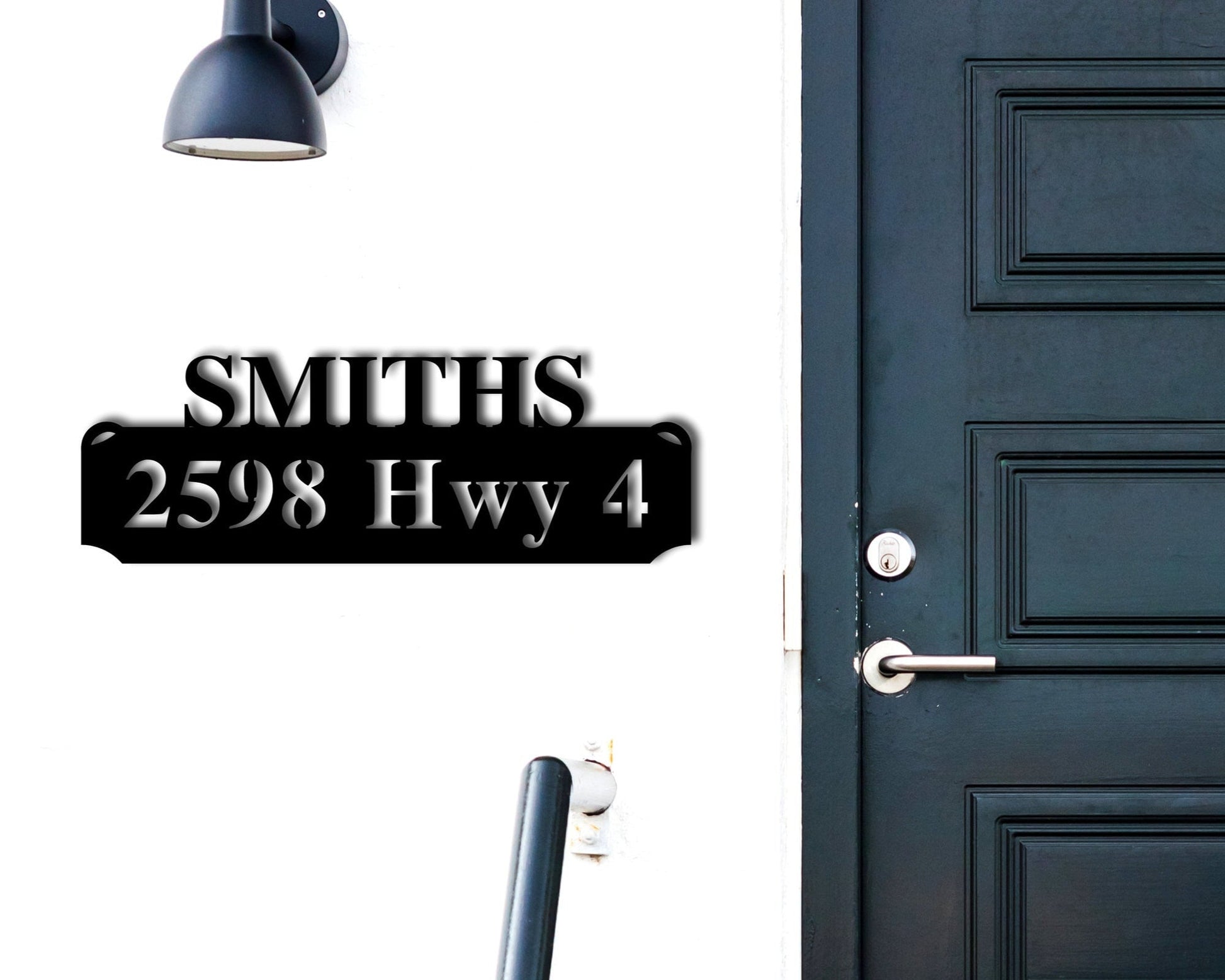 Custom Metal Address Sign, Address Numbers for House, Address Plaque, House Number Plaque Metal Address Numbers Address Plaque House Numbers