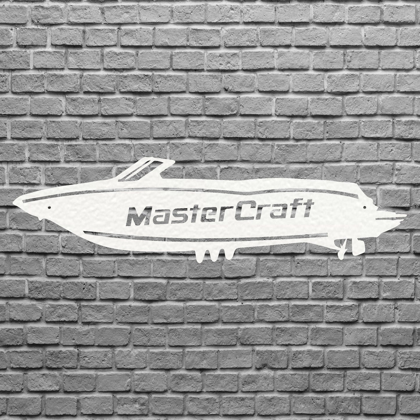 Mastercraft Metal Boat Wall Art, Sailboat Wall Art, Nautical Wall Art, Metal Art Wall Decor, Lake House Wall Art