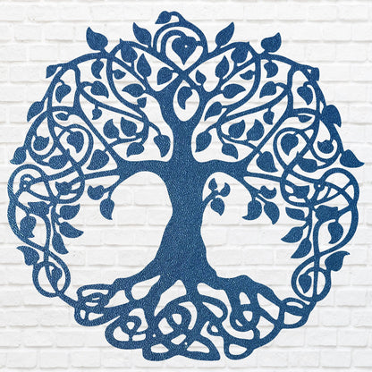 Tree Of Life Metal Art | Nature Wall Art | Trendy Wall Art Metal Wall Decor | Metal Sign Wall Art | Wall Hanging Decor