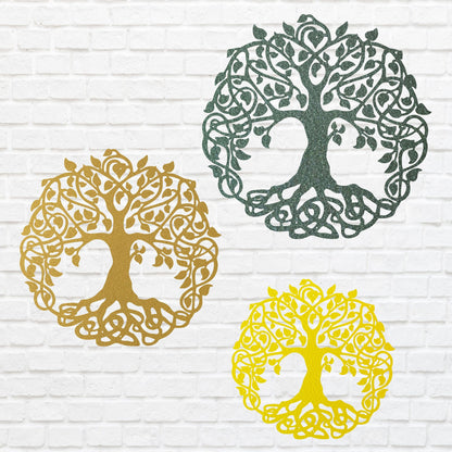 Tree Of Life Metal Art | Nature Wall Art | Trendy Wall Art Metal Wall Decor | Metal Sign Wall Art | Wall Hanging Decor