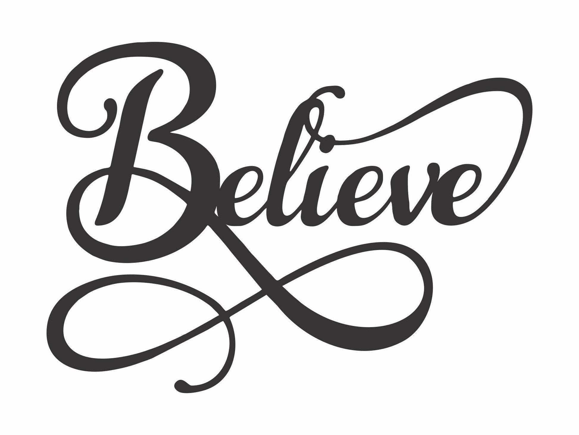 Believe Sign Metal Wall Art, Inspirational Art Metal Wall Decor, Motivational Art Farmhouse Wall Decor, Aesthetic Faith Wall Art