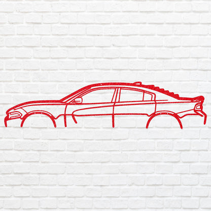 Metal Car Art, Geometric Wall Art, Metal Sign For Car Lover Room Decor, Metal Wall Art