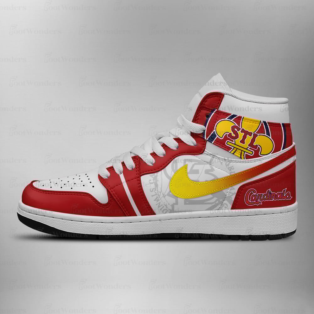 St. Louis Cardinals High Top Air JD1 Sneaker
