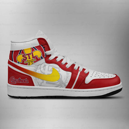 St. Louis Cardinals High Top Air JD1 Sneaker