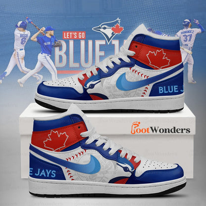 Toronto Blue Jays High Top Air JD1 Sneaker