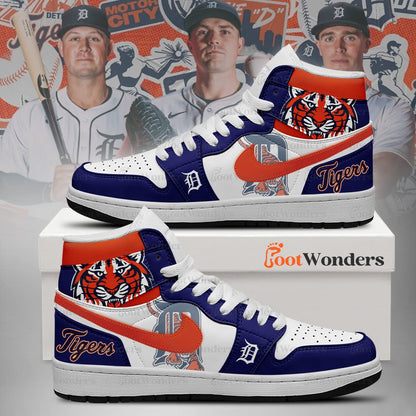 Detroit Tigers High Top Air JD1 Sneaker