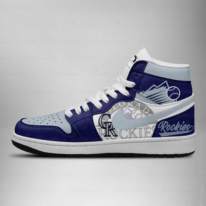 Colorado Rockies High Top Air JD1 Sneaker