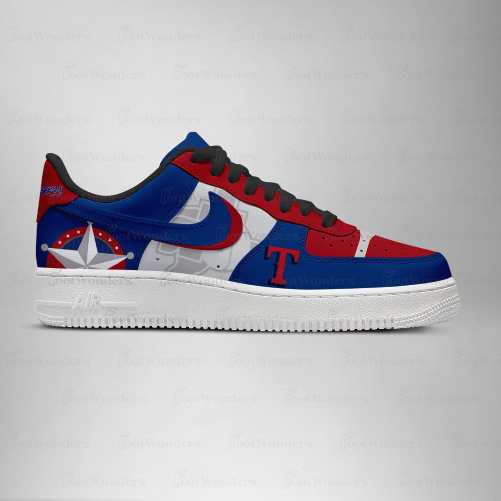 Texas Rangers Low Top Air AF1 Sneaker