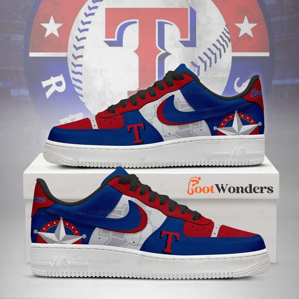 Texas Rangers Low Top Air AF1 Sneaker
