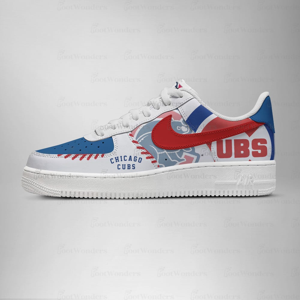 Chicago Cubs Low Top Air AF1 Sneaker