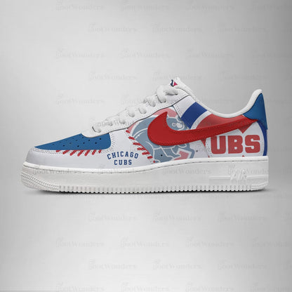 Chicago Cubs Low Top Air AF1 Sneaker