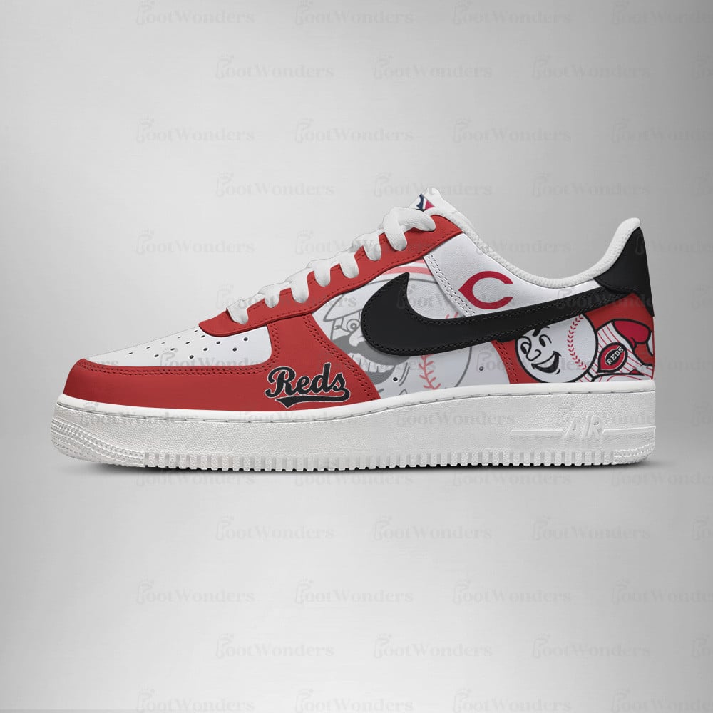 Cincinnati Reds Low Top Air AF1 Sneaker