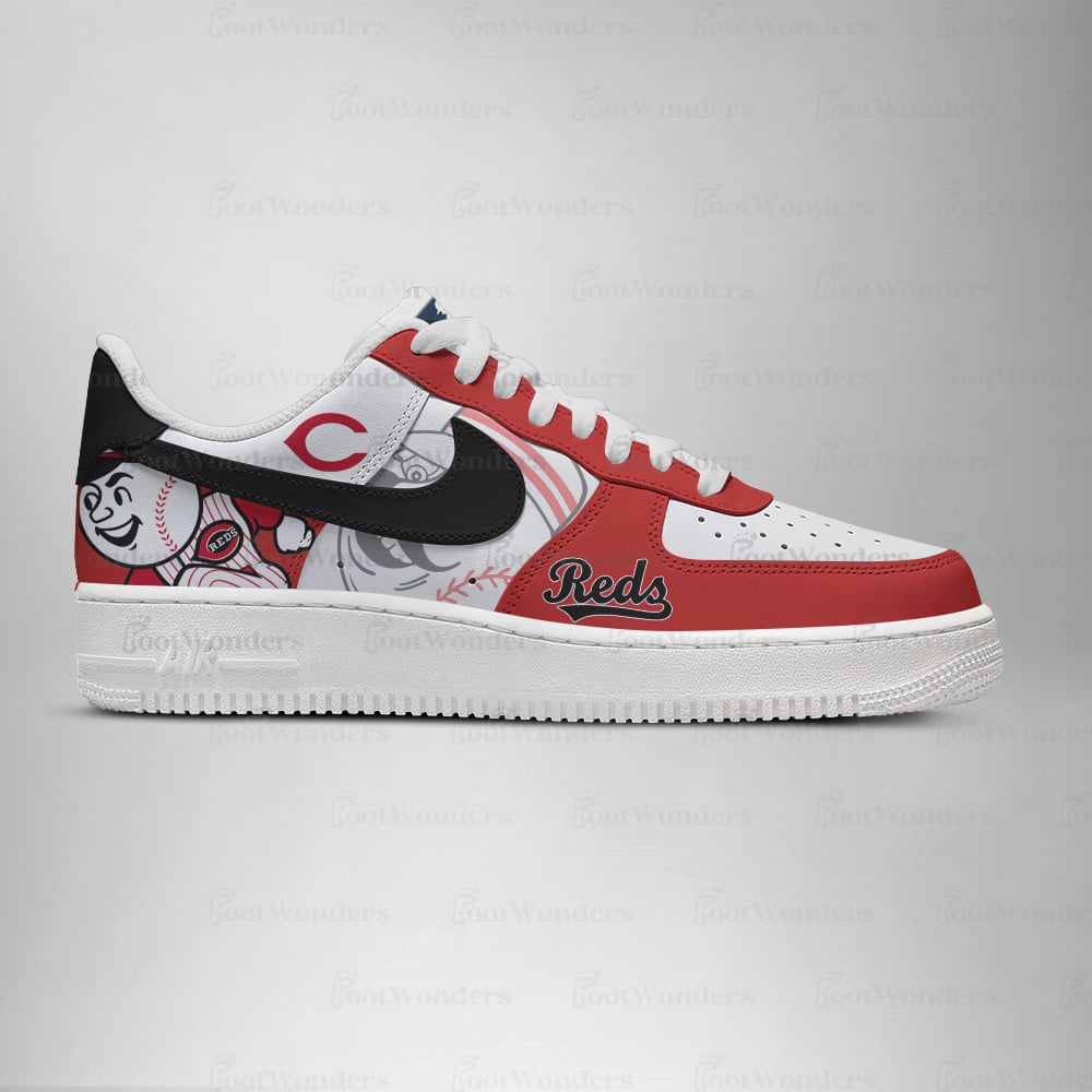 Cincinnati Reds Low Top Air AF1 Sneaker