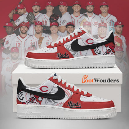 Cincinnati Reds Low Top Air AF1 Sneaker