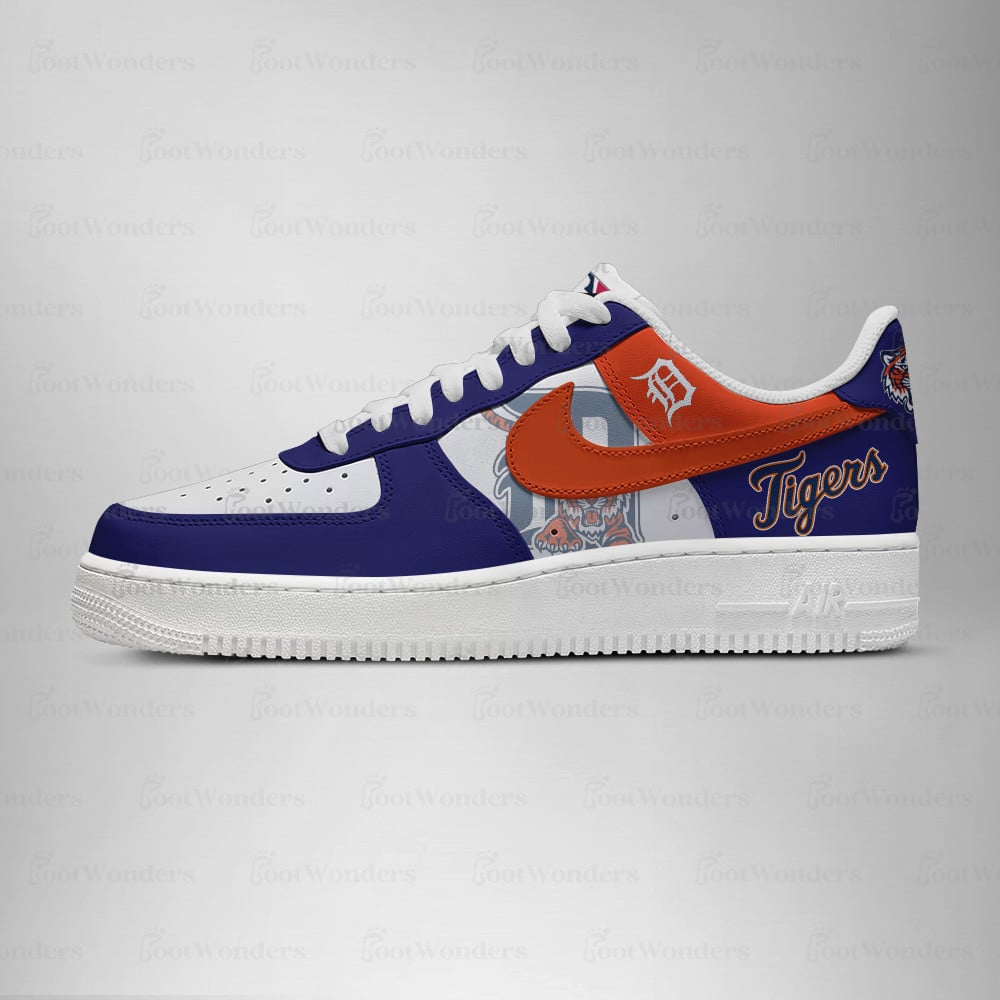 Detroit Tigers Low Top Air AF1 Sneaker
