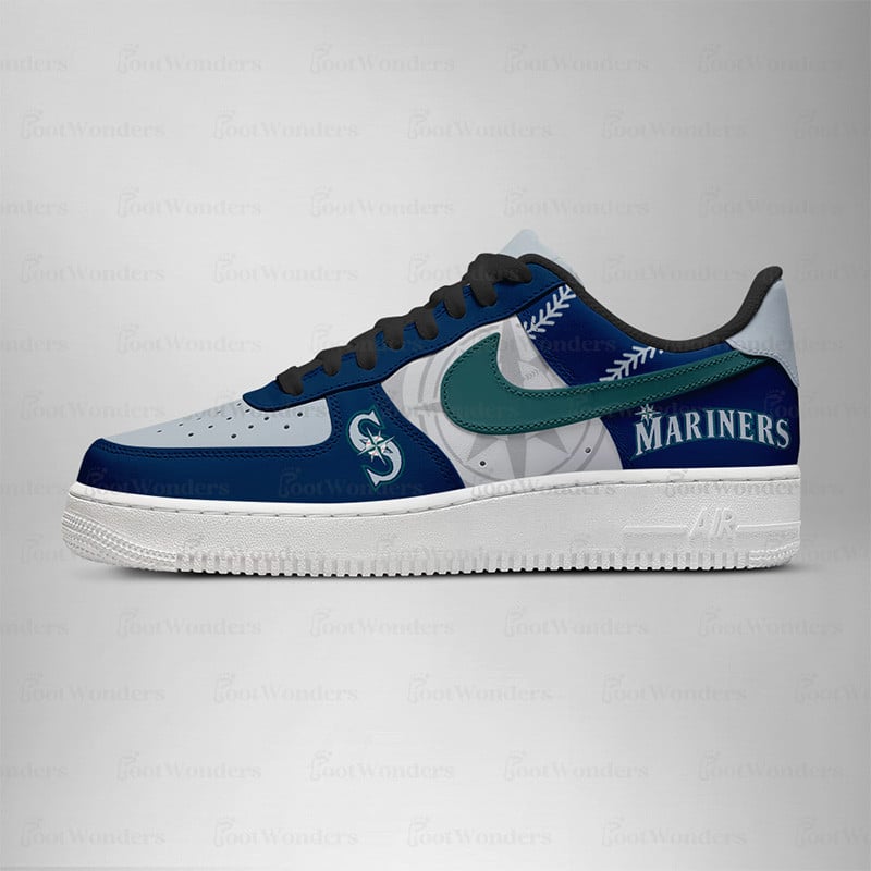 Seattle Mariners Low Top Air AF1 Sneaker