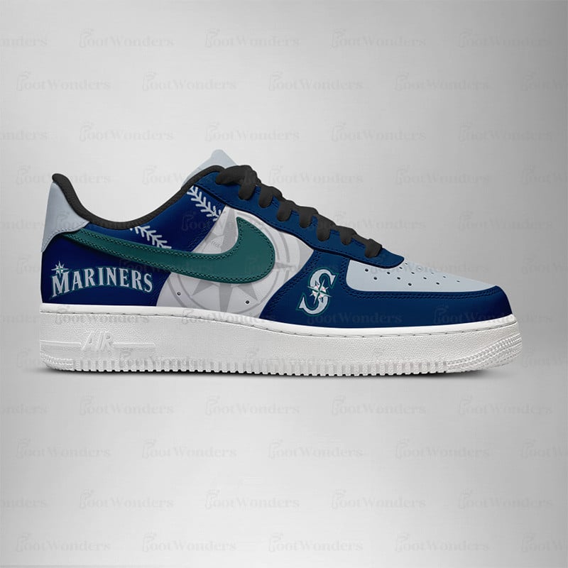 Seattle Mariners Low Top Air AF1 Sneaker