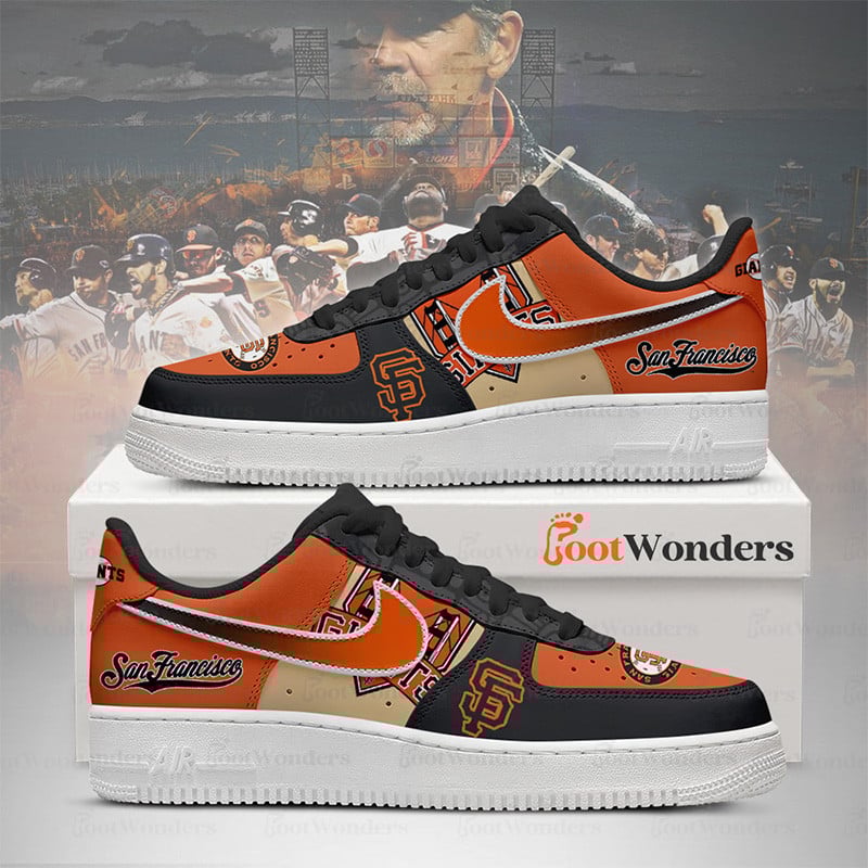 San Francisco Giants Low Top Air AF1 Sneaker