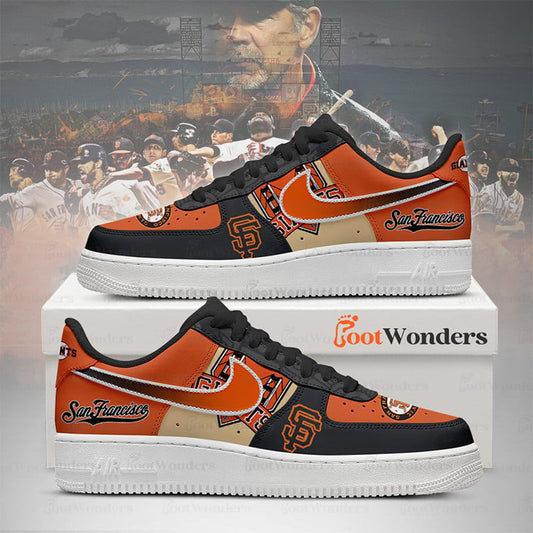 San Francisco Giants Low Top Air AF1 Sneaker