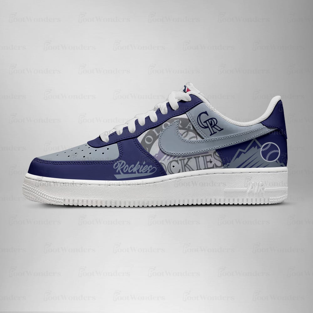 Colorado Rockies Low Top Air AF1 Sneaker