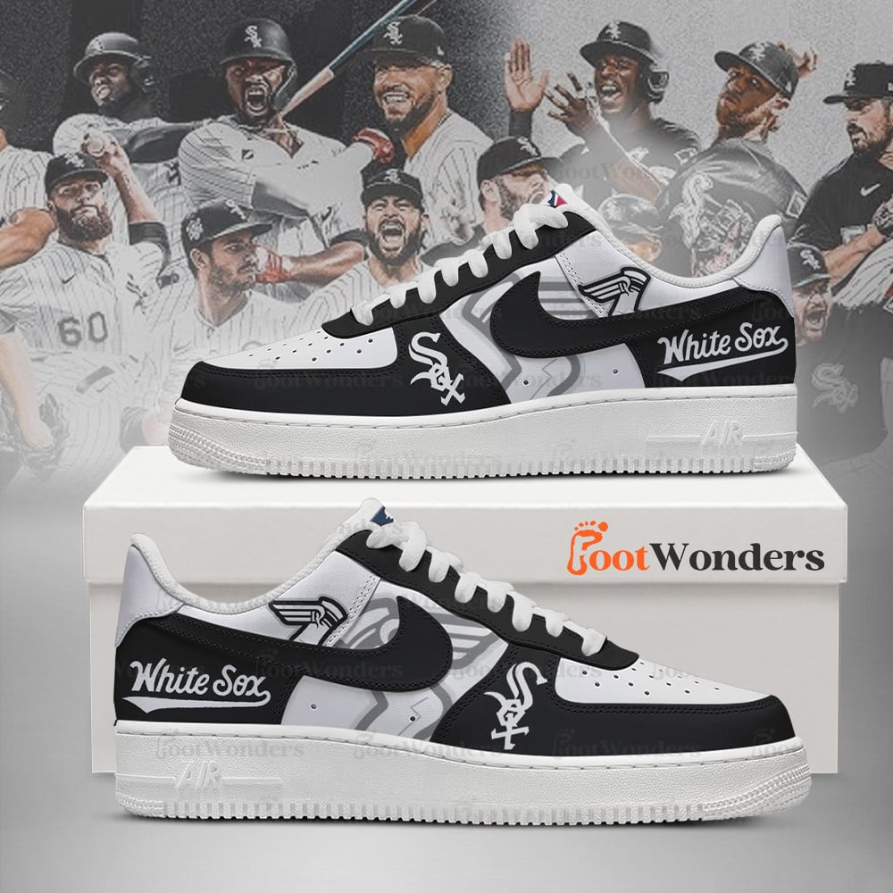 Chicago White Sox Low Top Air AF1 Sneaker