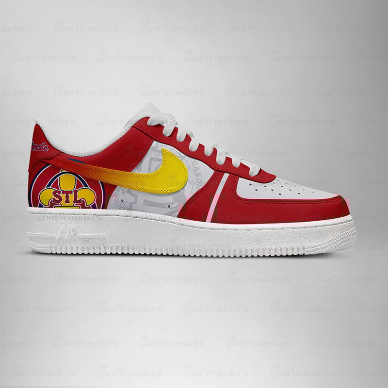 St. Louis Cardinals Low Top Air AF1 Sneaker