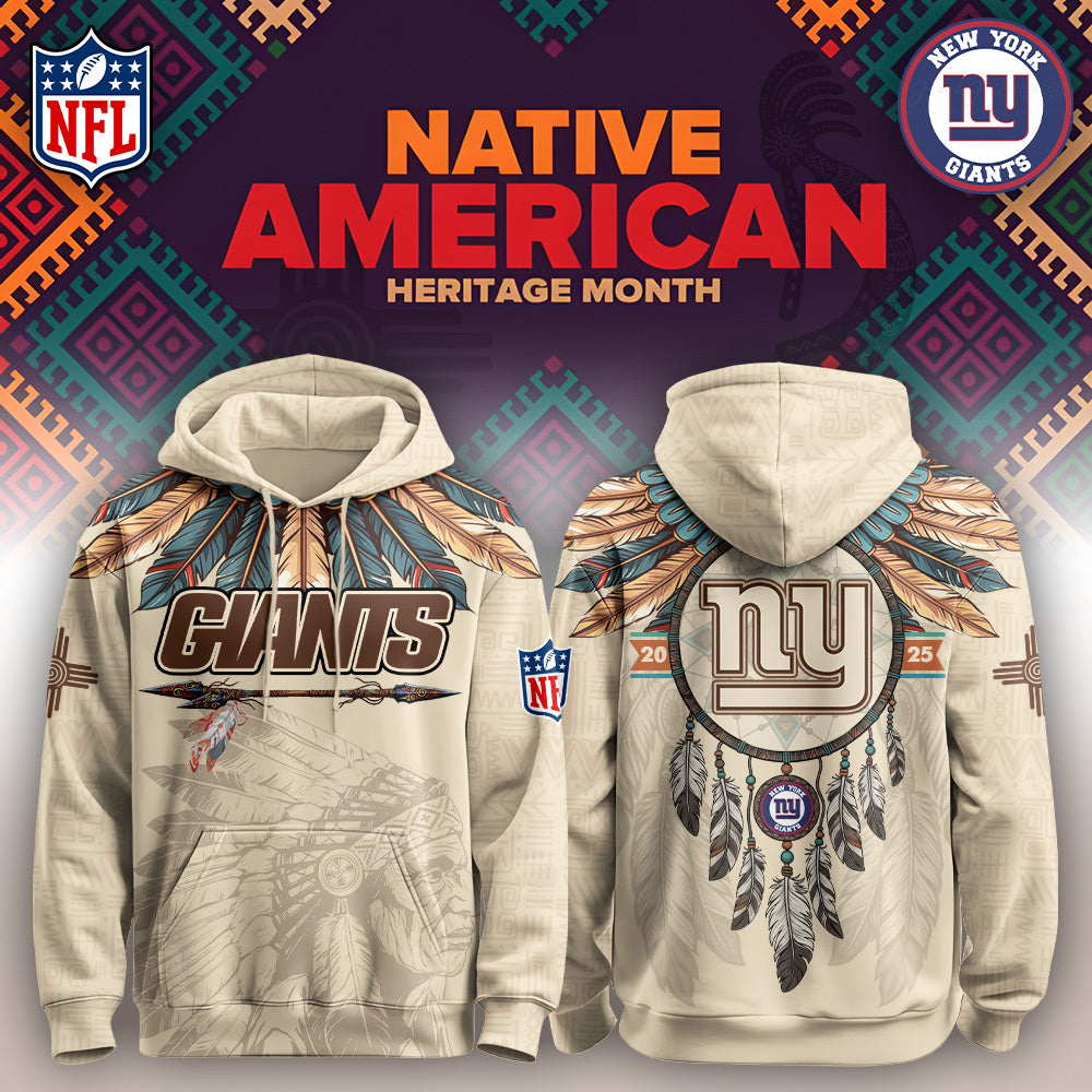 NYG-Native American Heritage Month Limited Editions Hoodie