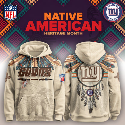 NYG-Native American Heritage Month Limited Editions Hoodie