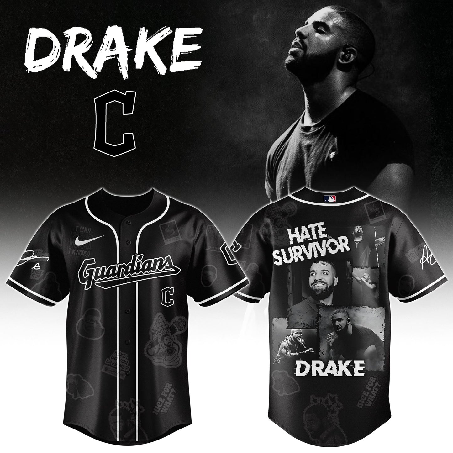 C Guardians x Drake Chromakopia The World Tour 2025 Jersey Editions Limited +Selling Out Fast