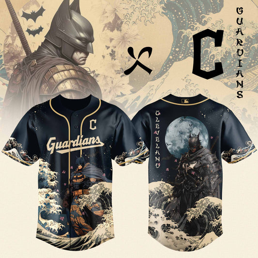 Cleveland Guardians x Batman Night Limited Edition Jersey 2025