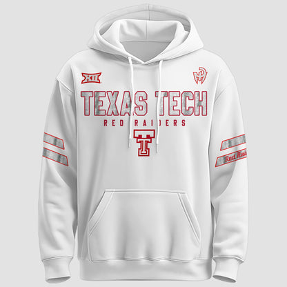 Texas Tech Red Raiders Special Mahomes White Strategy Hoodie