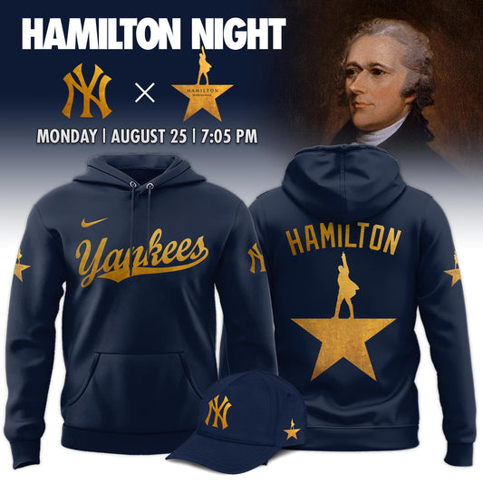 New York Yankees  x Hamilton Night 2025 Limited Edition Hoodie