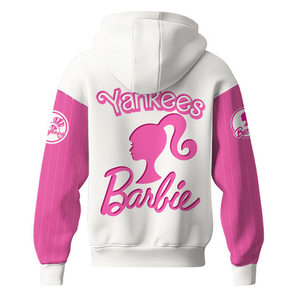 .    New York Yankees MLB x Barbie Night Game Limited Edition Hoodie 2025