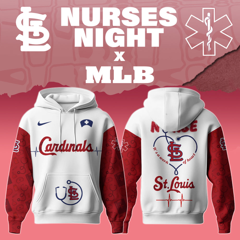 St.Louis Cardinals Nurses Game Night Special Edition Hoodie