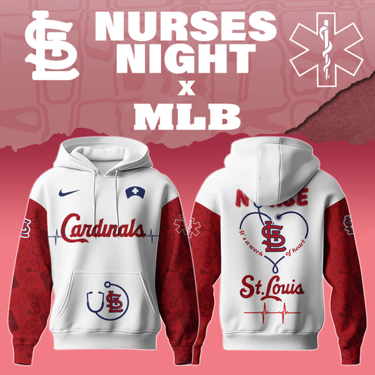 St.Louis Cardinals Nurses Game Night Special Edition Hoodie