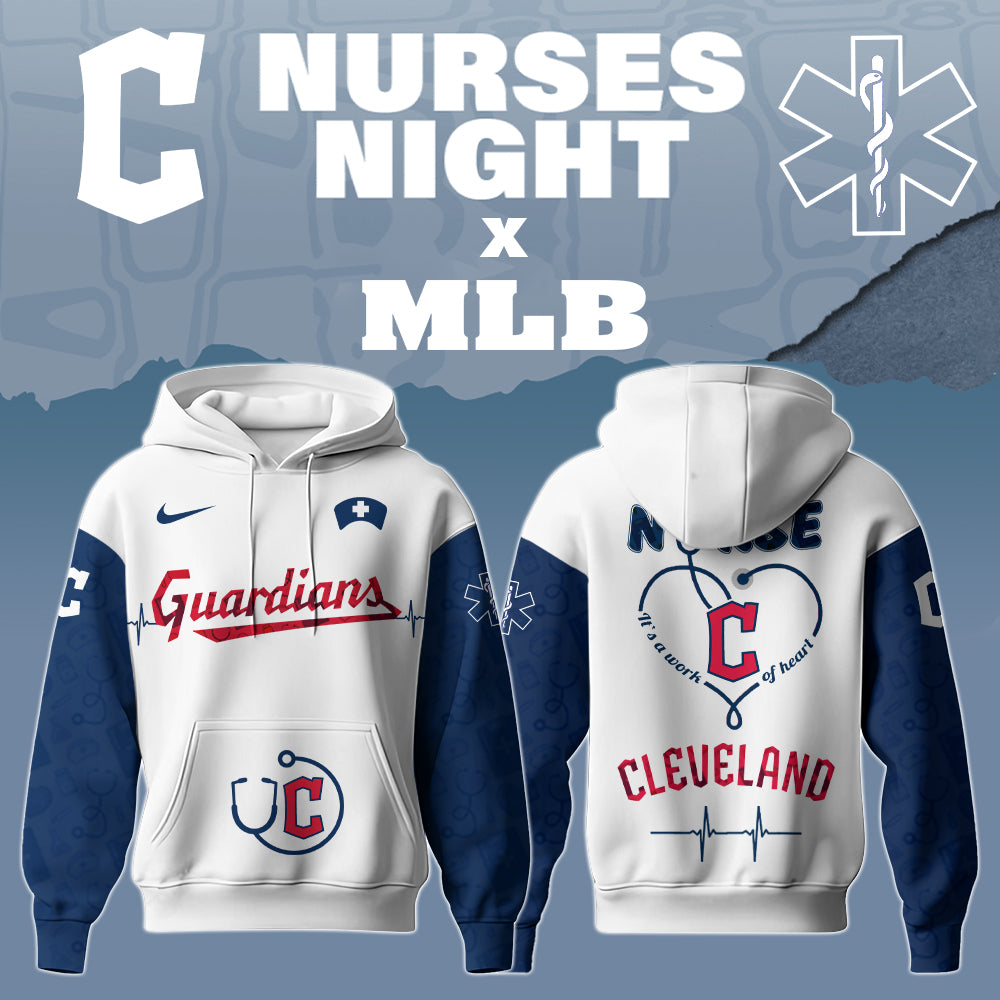 Cleveland Guardians Nurses Game Night Special Edition Hoodie