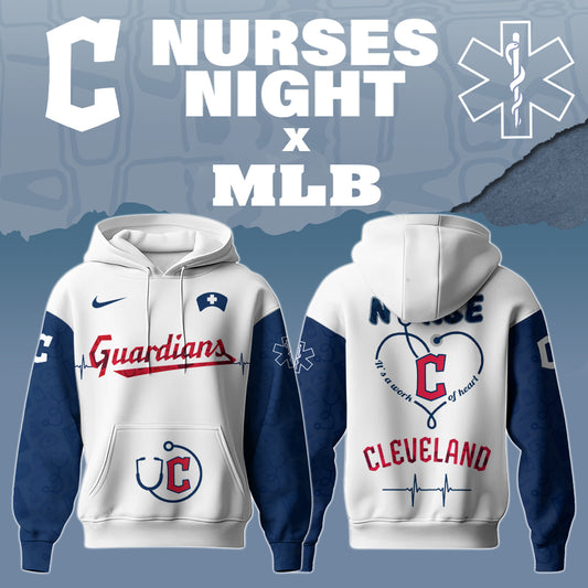 Cleveland Guardians Nurses Game Night Special Edition Hoodie