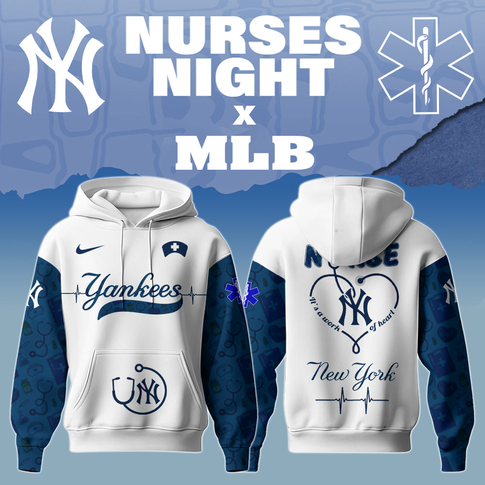 .New York Yankees Nurses Game Night Special Edition Hoodie