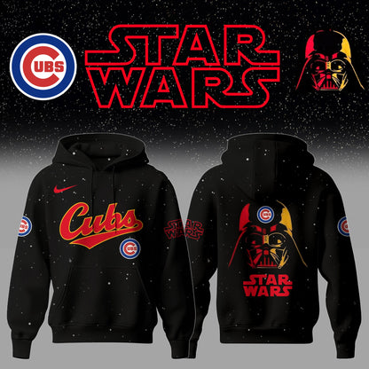 Chicago Cubs x Stars Wars Night Hoodie Editions Limited