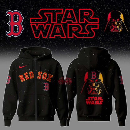 .Boston Red Sox x Stars Wars Night Hoodie Editions Limited