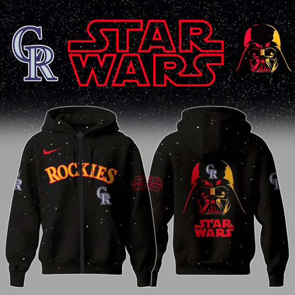 Colorado Rockies x Stars Wars Night Hoodie Editions Limited