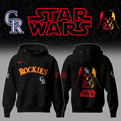Colorado Rockies x Stars Wars Night Hoodie Editions Limited