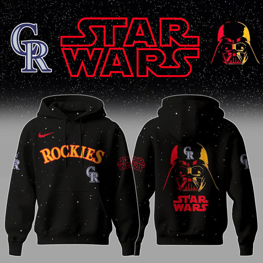 Colorado Rockies x Stars Wars Night Hoodie Editions Limited