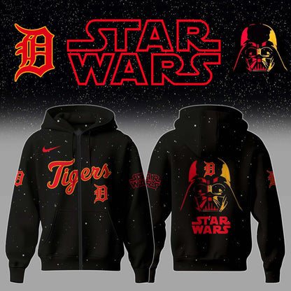 Detroit Tigers  x Stars Wars Night Hoodie Editions Limited