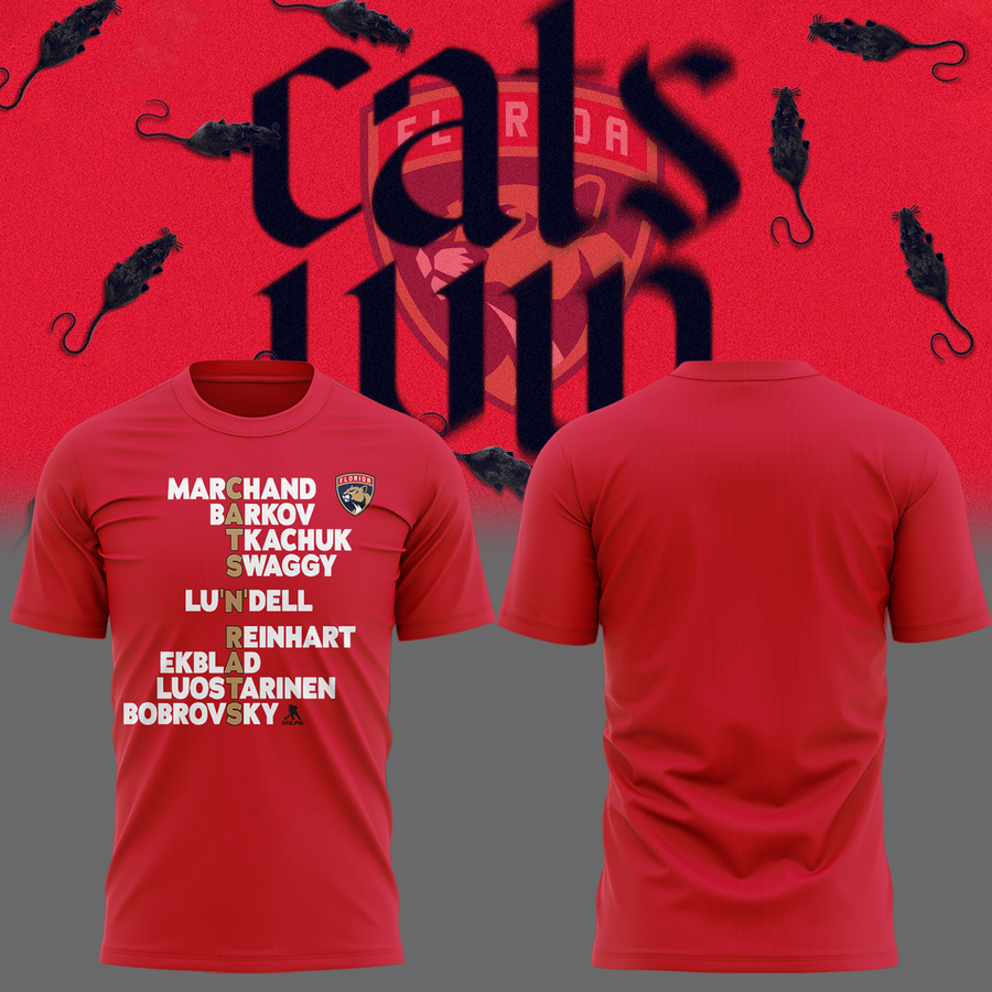 Special Edition Florida Panthers T-Shirt Champions Stanley Cup Final 2025